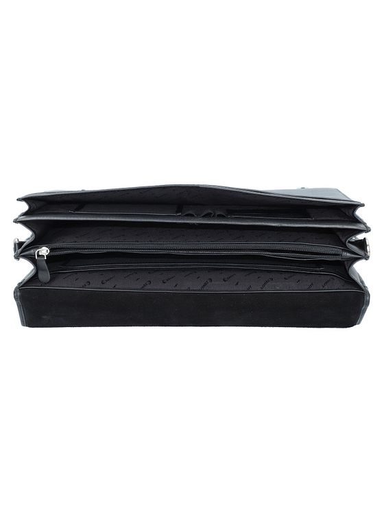 Esquire Oxford dokumentmappe i læder 41 cm rum til bærbar computer