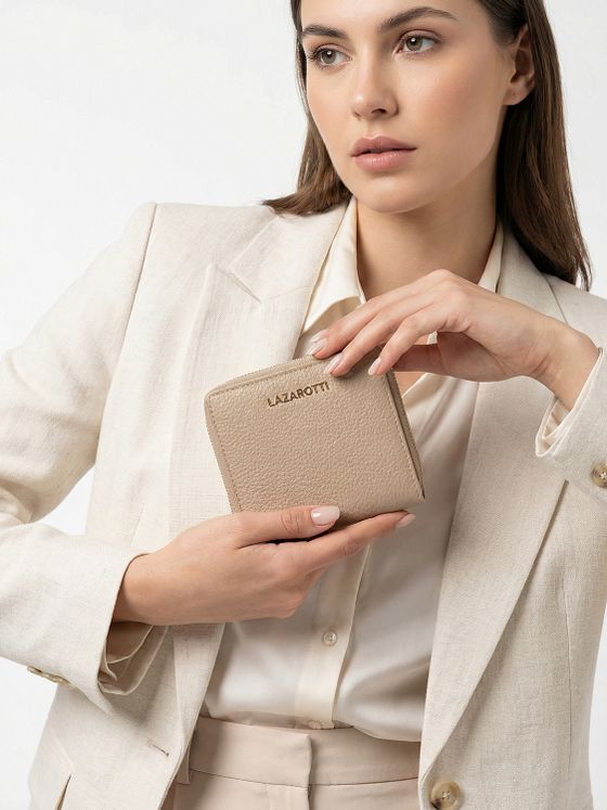 Lazarotti Bologna Leather Medium Zip-Around Pung Læder 10 cm Lazarotti Bologna Leather Medium Zip-Around Pung Læder 10 cm