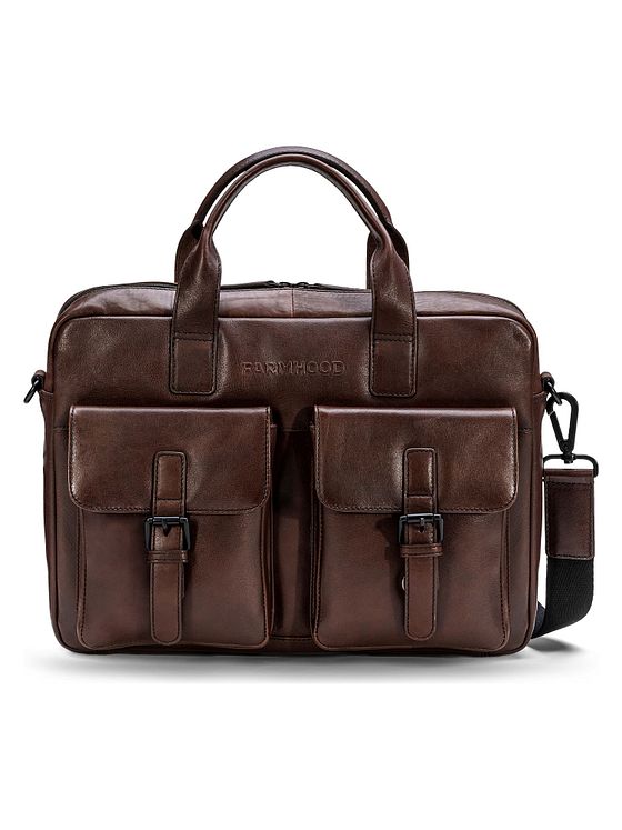 Farmhood Memphis Dokumenttaske Læder 39 cm Laptoprum