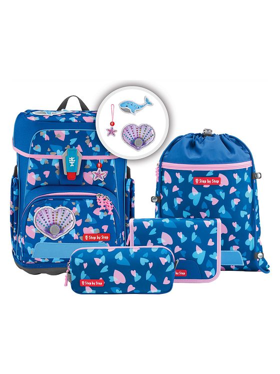 Step by Step Cloud Reflect Sada školních tašek 5-dílný