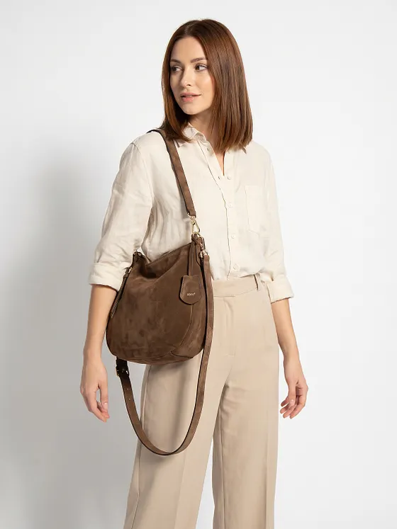 abro Juna Bolsa de hombro Piel natural 34 cm abro Juna Bolsa de hombro Piel natural 34 cm