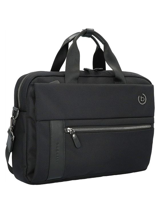 bugatti Aktovka Nero 36 cm s přihrádkou na notebook
