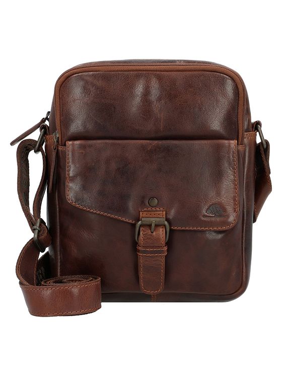 Greenburry Rugged Skuldertaske Læder 21 cm