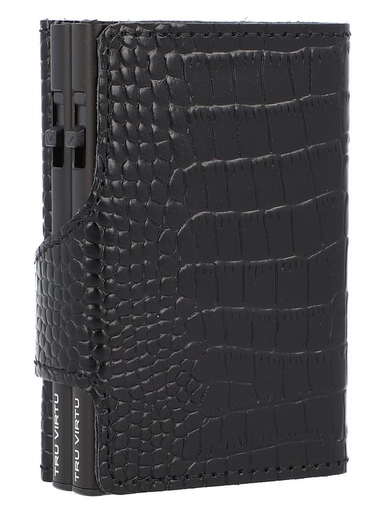 Tru Virtu Click & Slide kreditkortholder pung RFID læder 6,5 cm