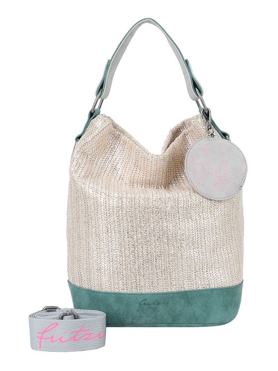 Fritzi aus Preußen Limited Painted Straw Taška přes rameno 27 cm