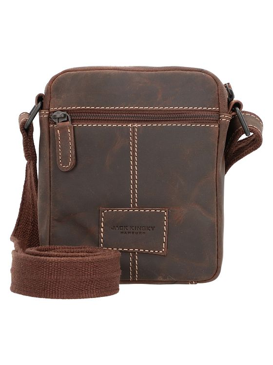 Jack Kinsky Baltimore 1 skuldertaske i læder 14 cm