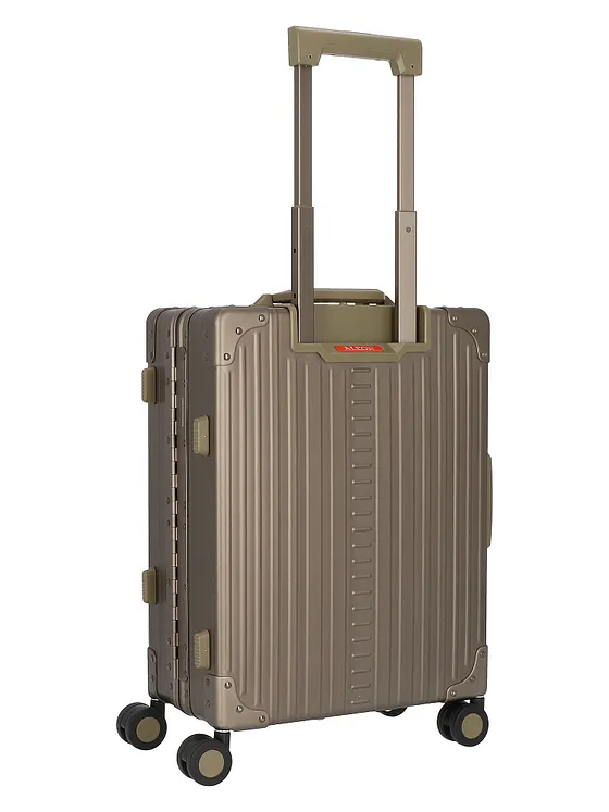 Aleon Traveler International kabinväska med 4-hjulig konstruktion i Aluminium, 55 cm