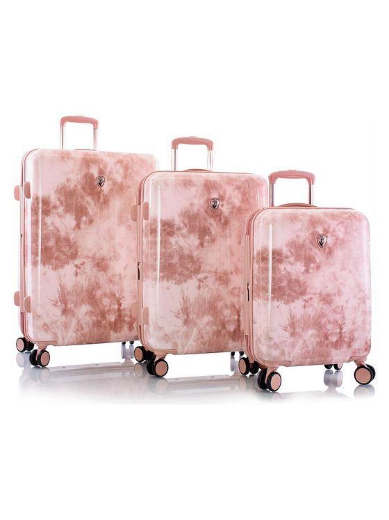 Heys Black Camo 4 kolečka Sada kufrů 3-dílný s roztažitelným záhybem