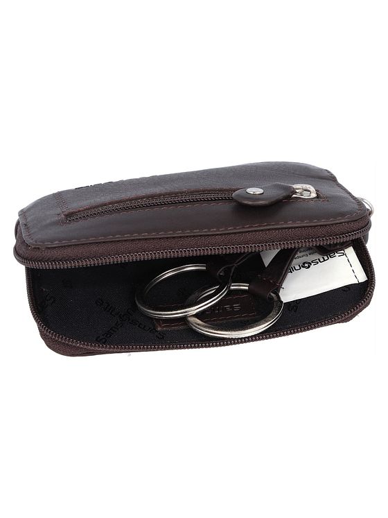 Samsonite Attack 2 nøgleetui i læder 13 cm