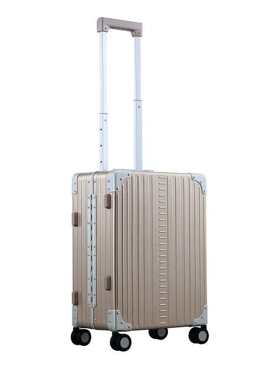Aleon Fortis 4-hjulig kabinväska i Aluminium, 54 cm Aleon Fortis 4-hjulig kabinväska i Aluminium, 54 cm
