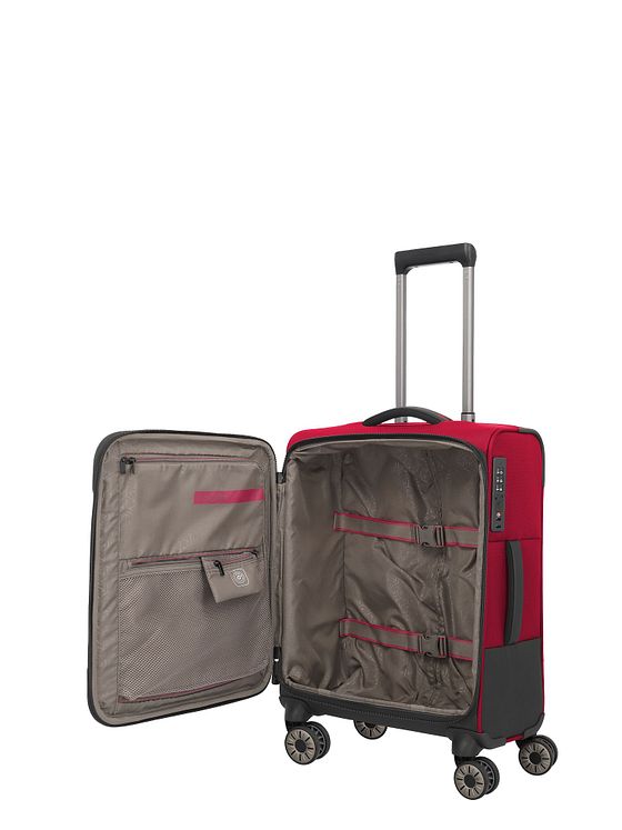 Travelite Crosslite 5.0 4 hjul Kabinetrolley S 55 cm Laptoprum
