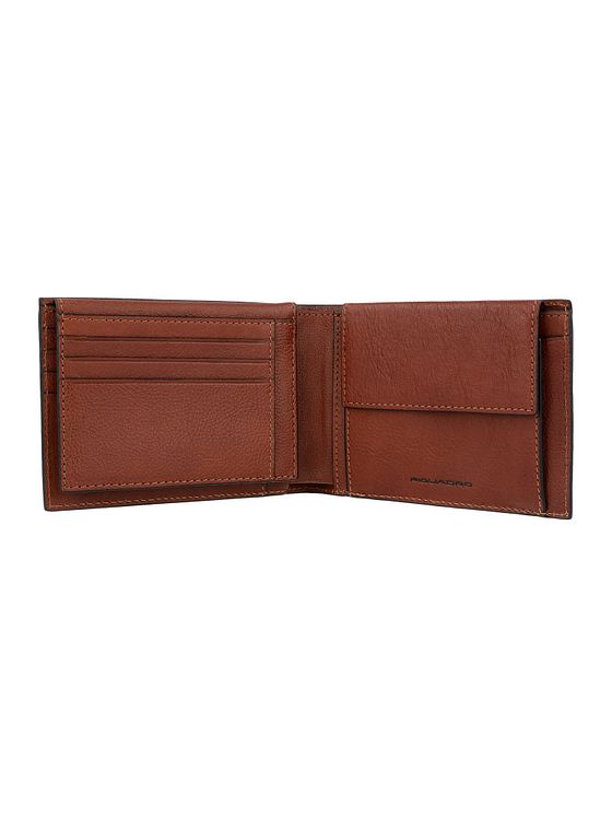 Piquadro Black Square Cartera Piel natural 12.5 cm Piquadro Black Square Cartera Piel natural 12.5 cm