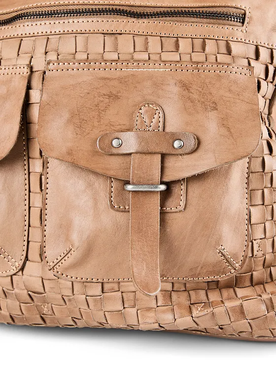 Harbour 2nd Urban Poets Alexandra-Up Bolsa de hombro Piel natural 29 cm