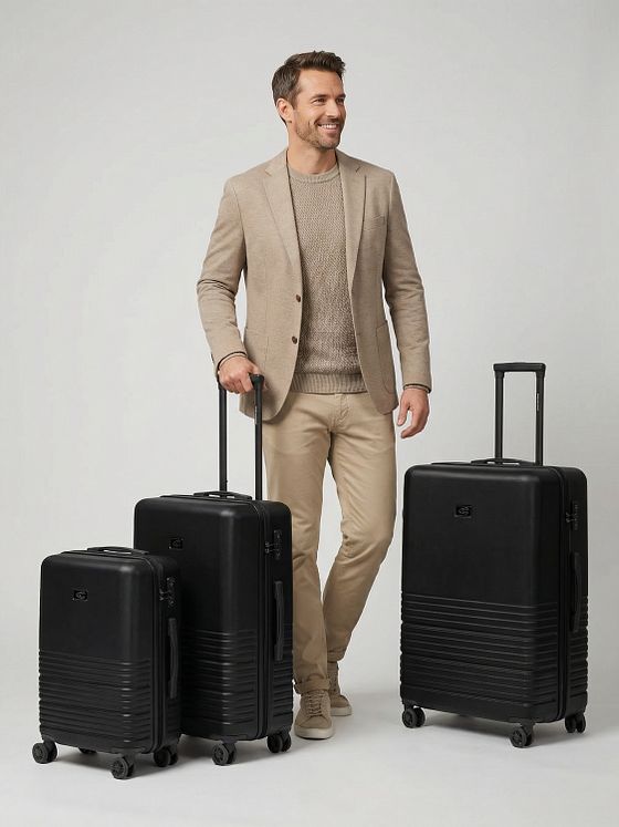 camel active Hanoi 4 hjul Kuffert 3-delt med strækfold