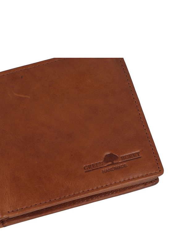 Greenburry Newport Pung RFID-beskyttelse Læder 11 cm