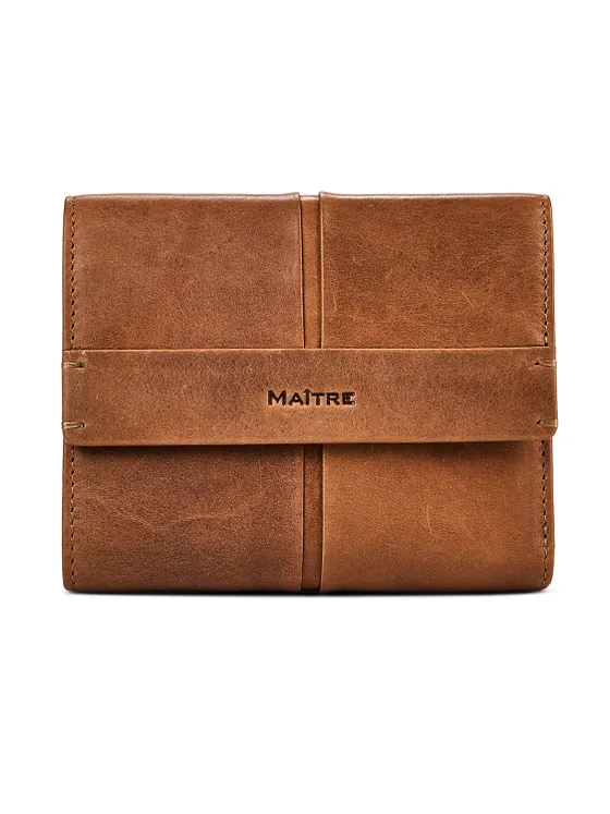 Maître Birkenfeld Dalene Cartera Piel natural 12 cm Maître Birkenfeld Dalene Cartera Piel natural 12 cm