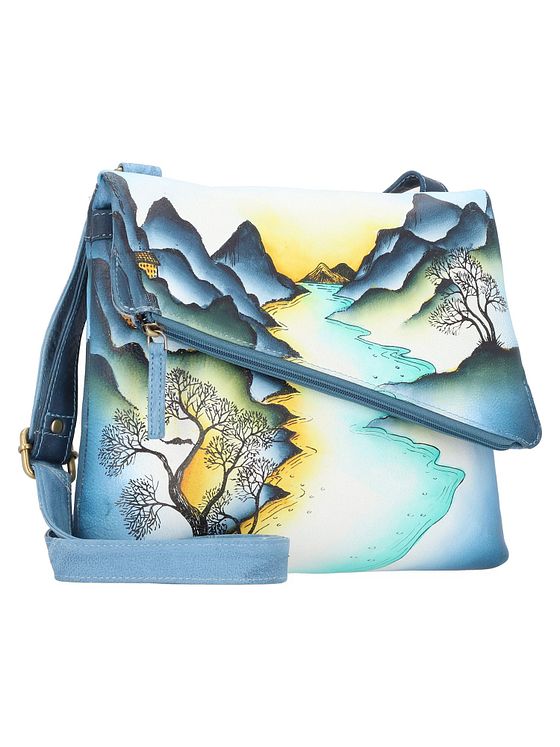 Greenland Nature Art+Craft skuldertaske i læder 28 cm