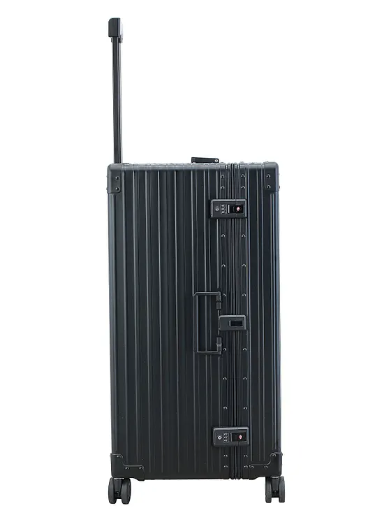 Aleon Traveler International 4-hjulig resväska i Aluminium, 77 cm