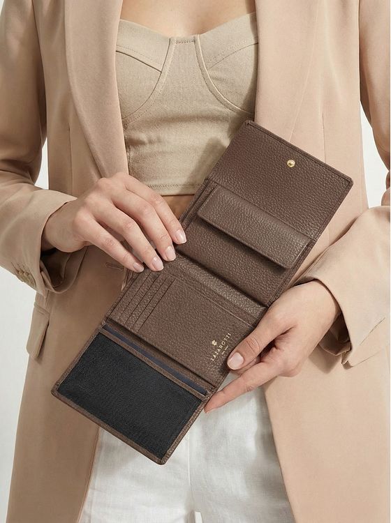 Lazarotti Bologna Leather Peněženka Kůže 12 cm