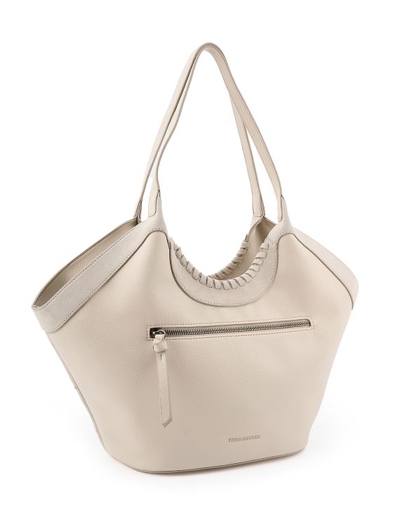 FredsBruder Hey Lovely Bolsa de hombro Piel natural 48 cm FredsBruder Hey Lovely Bolsa de hombro Piel natural 48 cm