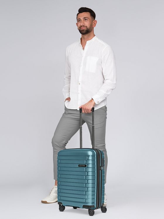 Pactastic Collection 04 THE CABIN + 4 kolečka Kabinkový kufr S 55 cm s roztažitelným záhybem