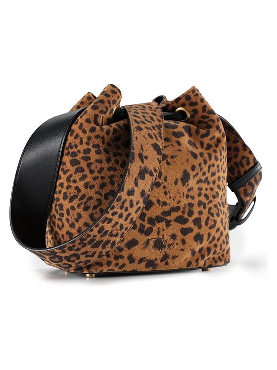 PINKO Secchiello Posetaske Læder 20 cm