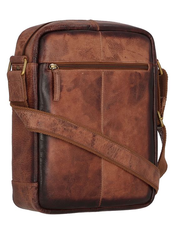 Greenland Nature Mascu & Line skuldertaske i læder 27 cm Greenland Nature Mascu & Line skuldertaske i læder 27 cm