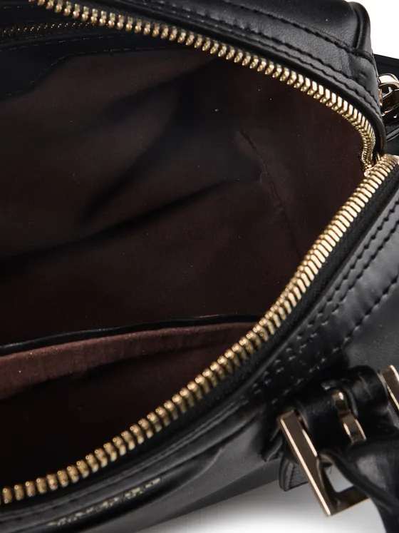 Guess Nina Håndtaske Læder 26 cm Guess Nina Håndtaske Læder 26 cm