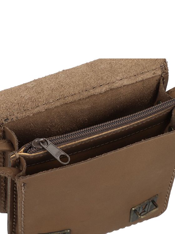 Mika lille skuldertaske i læder 15 cm