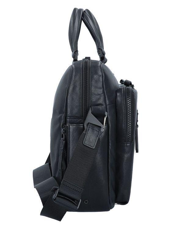 Piquadro Harper dokumentmappe læder 40 cm rum til bærbar computer