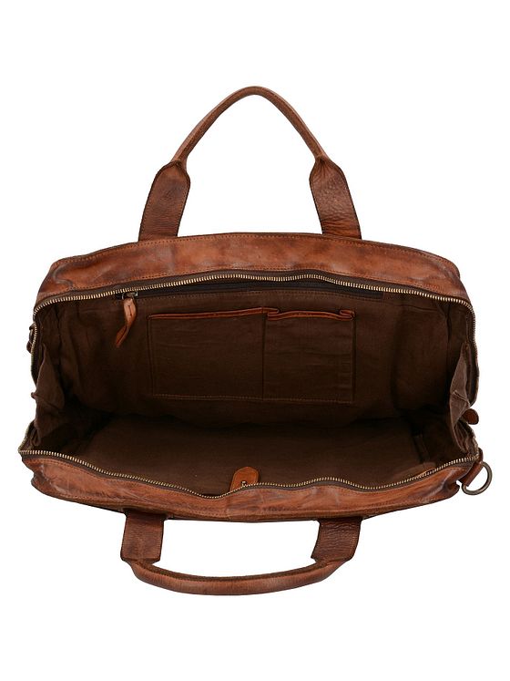 Harold's Sadelmappe i læder 41 cm med rum til bærbar computer