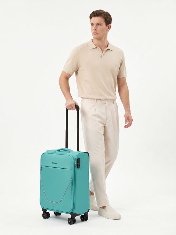 Stratic taska 4 ruedas Maleta de cabina S 55 cm Con asa expansible Stratic taska 4 ruedas Maleta de cabina S 55 cm Con asa expansible