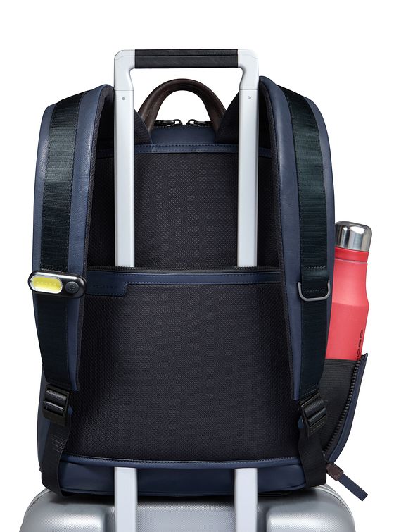 Piquadro Harper-rygsæk RFID-læder 40 cm rum til bærbar computer