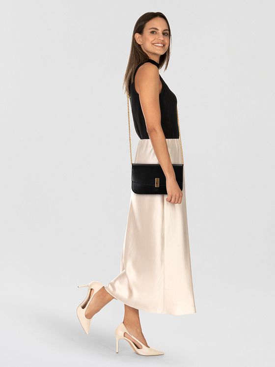 POLO RALPH LAUREN Polo ID Skuldertaske Læder 19 cm