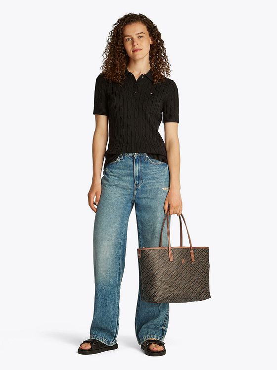 Tommy Hilfiger TH Monoplay Shopper-taske 43 cm Tommy Hilfiger TH Monoplay Shopper-taske 43 cm