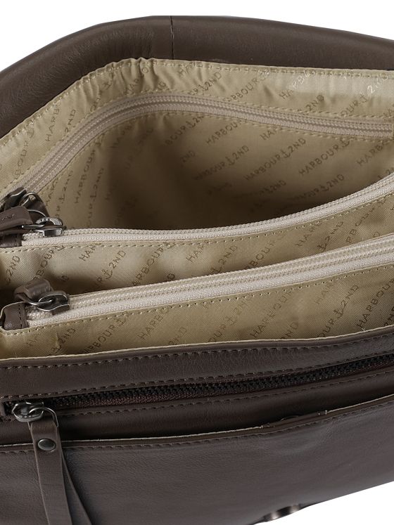 Harbour 2nd Just Pure skuldertaske læder 27 cm