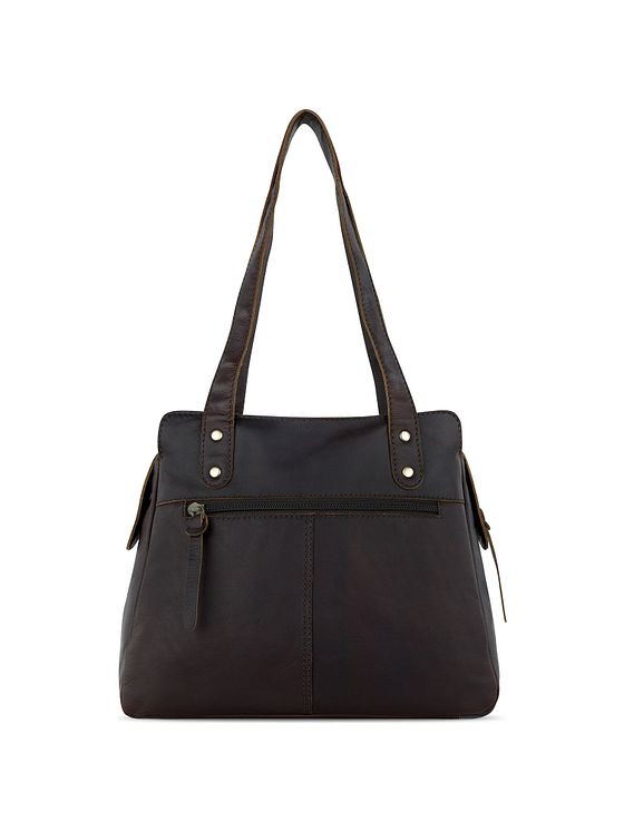 KLONDIKE 1896 Rush Zoe skuldertaske i læder 26 cm