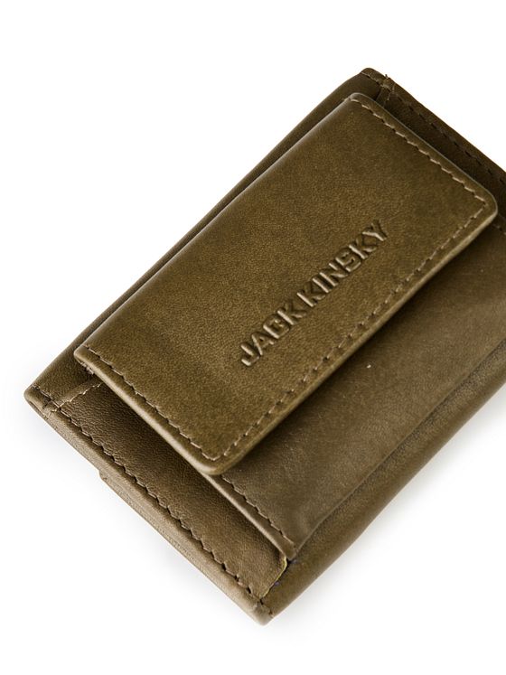 Jack Kinsky Aruba Pung RFID-beskyttelse Læder 9.5 cm