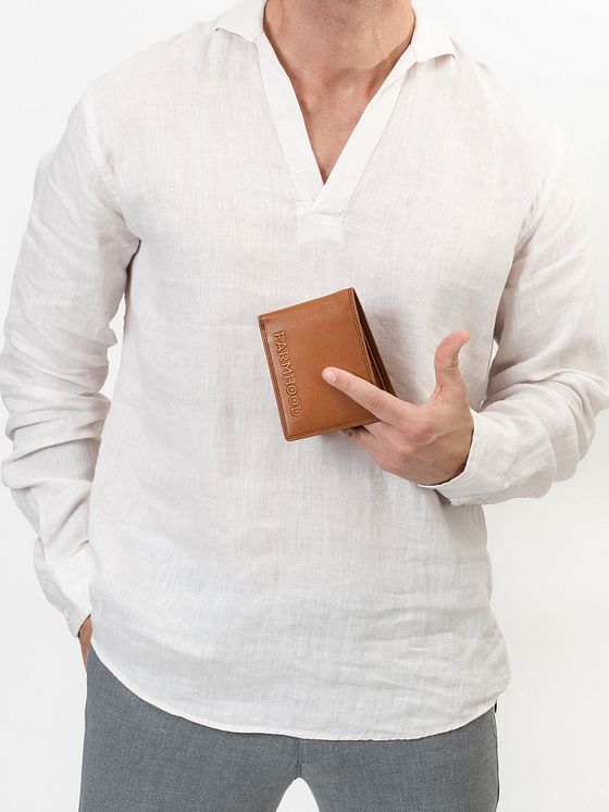 Farmhood Memphis Pung RFID-beskyttelse Læder 12.5 cm