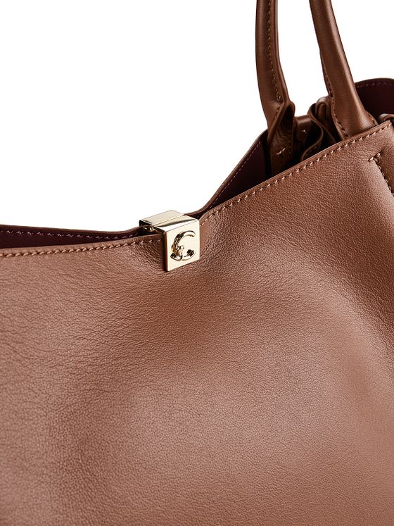 Coccinelle Pansy Bolsa de hombro Piel natural 34 cm
