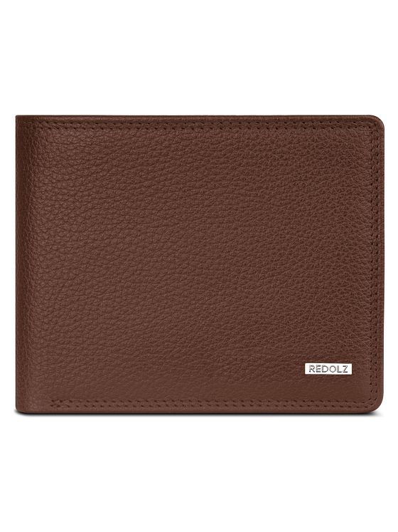 Redolz Leather Essentials QF pung RFID læder 12 cm fold-ud Redolz Leather Essentials QF pung RFID læder 12 cm fold-ud