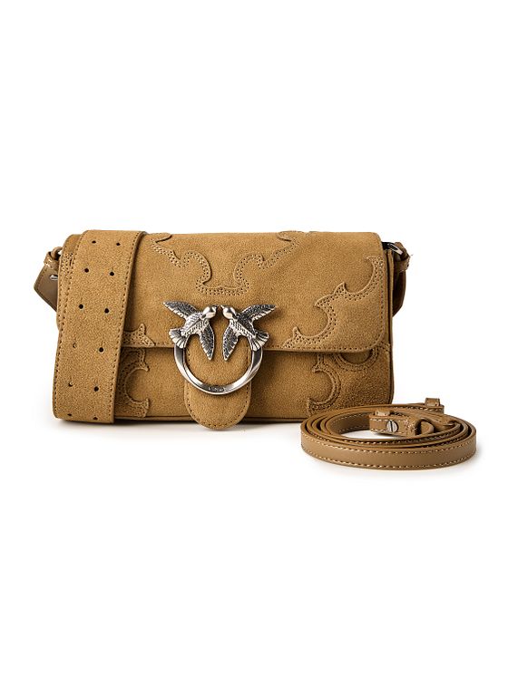 PINKO Love One Skuldertaske Læder 22 cm