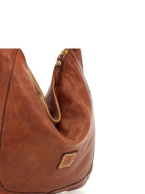Campomaggi Mogano Skuldertaske Læder 44 cm