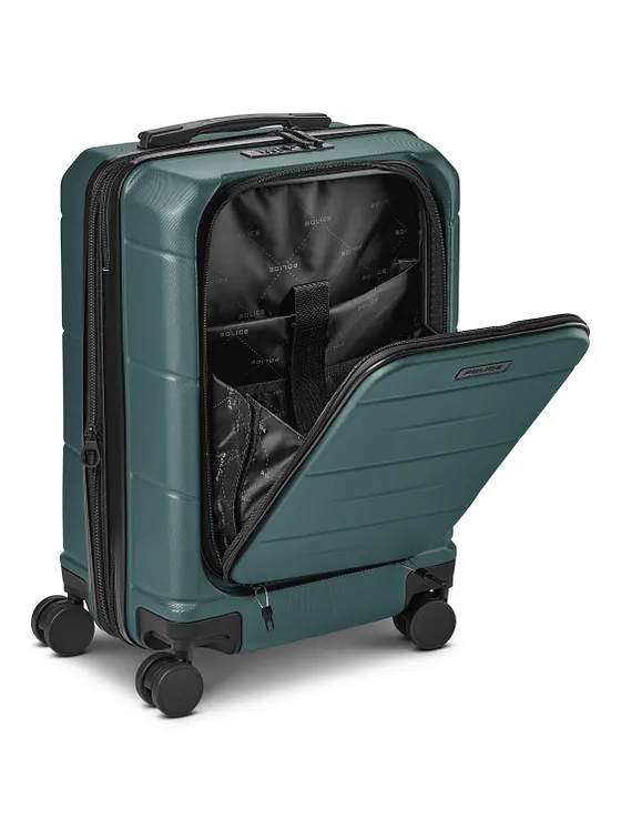 Police London 4 ruedas Maleta de cabina 55 cm Compartimento para el portátil Con asa expansible Police London 4 ruedas Maleta de cabina 55 cm Compartimento para el portátil Con asa expansible