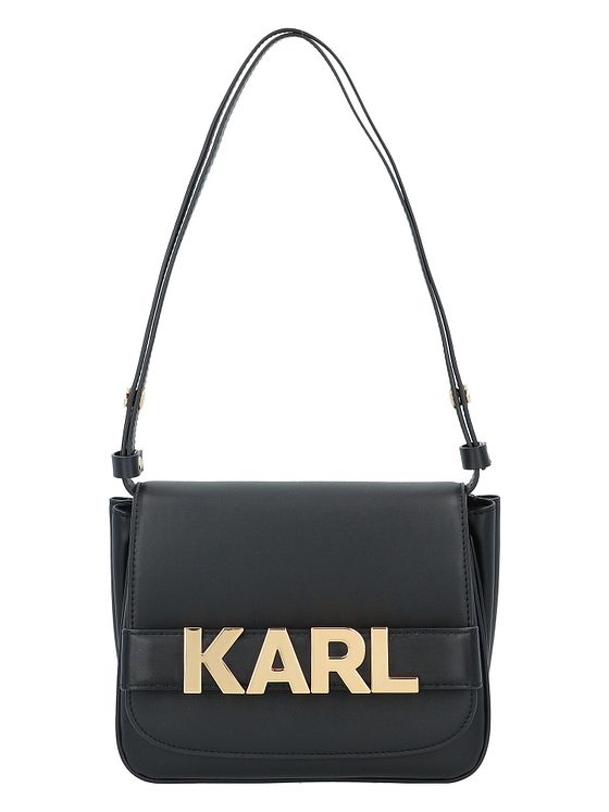 Karl Lagerfeld Letters Skuldertaske Læder 24 cm
