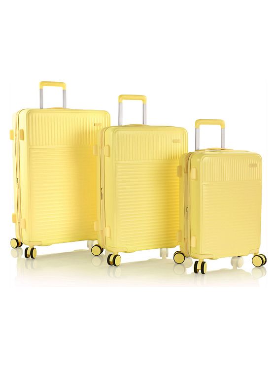 Heys Pastel 4 hjul Kuffert 3-delt med strækfold