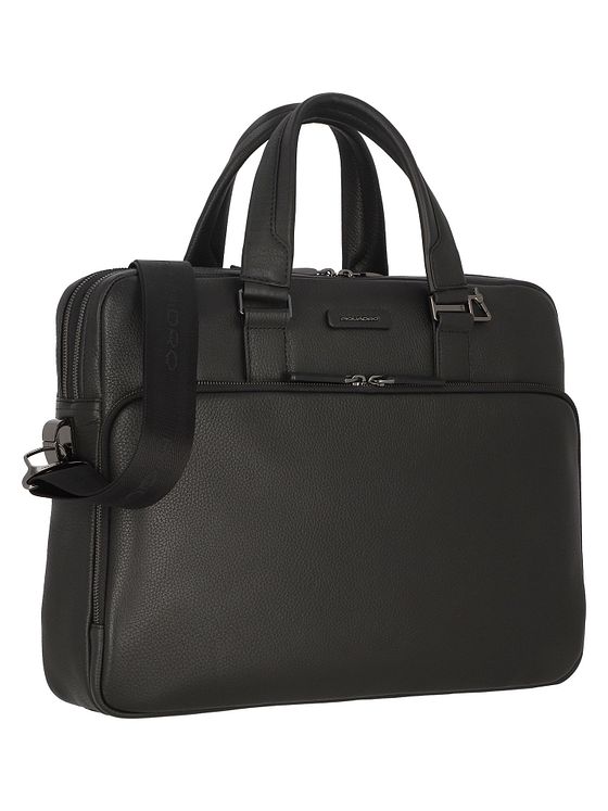 Piquadro Modus Aktovka Kůže 40.5 cm Kapsa na notebook