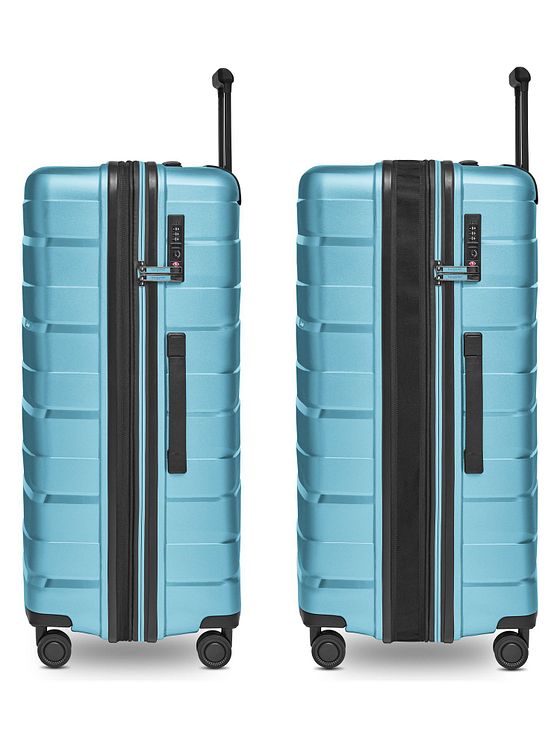 Bergpfeil Rejsetrolley med 4 hjul L 75 cm med ekspansionsfold