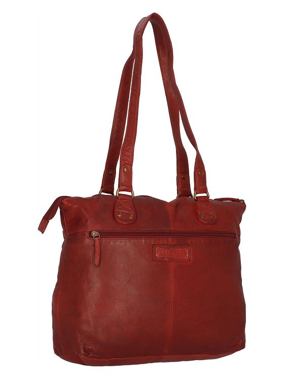 Greenland Nature Femi & Nine-skuldertaske i læder 35 cm