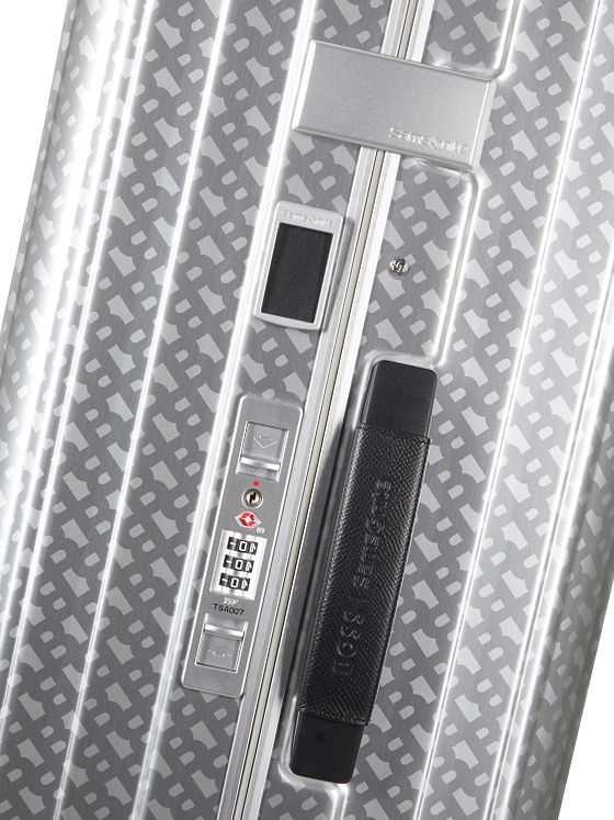 Samsonite Lite-Box Alu Boss Edition 4-hjulig Kabinväska 55 cm